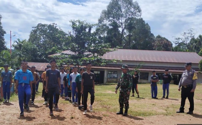 Persiapkan Untuk Upacara HUT RI ke-79, Paskibraka Kecamatan Bunturaja Mulai Latihan